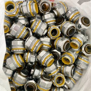Liquid Tight Connectors (Quincunx Cap) Zinc Die Cast Straight Type | Toglex.com