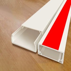 White Grey PVC Electrical Cable Tray Lvd For Wiring Wire Duct